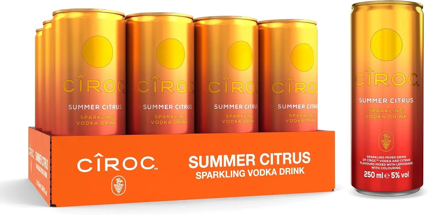Ciroc summer citrus5%250ml`