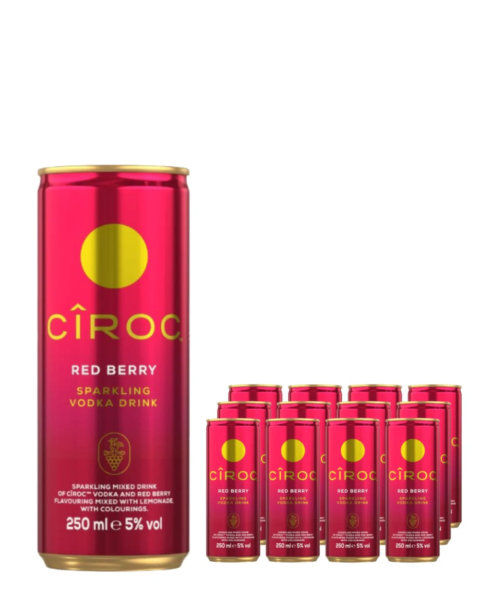 Ciroc red berry 5%