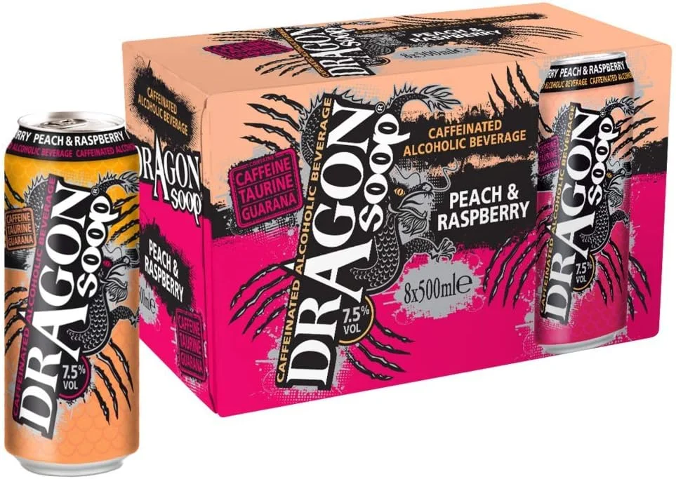 Dragon soop peach & raspberrypmâ£3.49