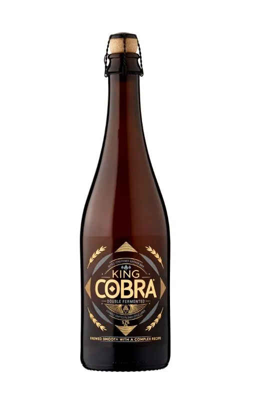 King Cobra Indian Beer Nrb 7.5%abv