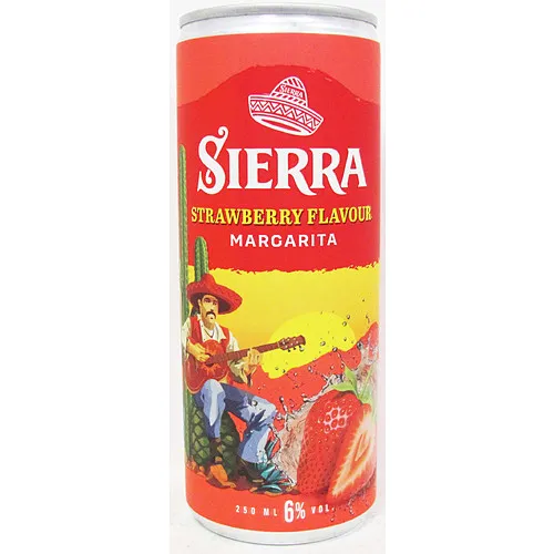 Sierra strawberry margarita6%