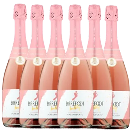 Barefoot bubbly pink moscato sparkling