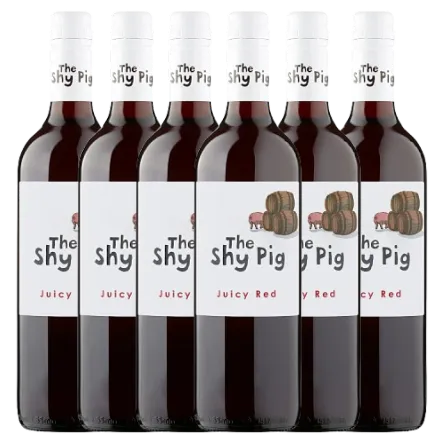Shy pig juicy red