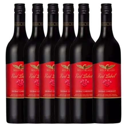 Wolf blass red shiraz cabernet