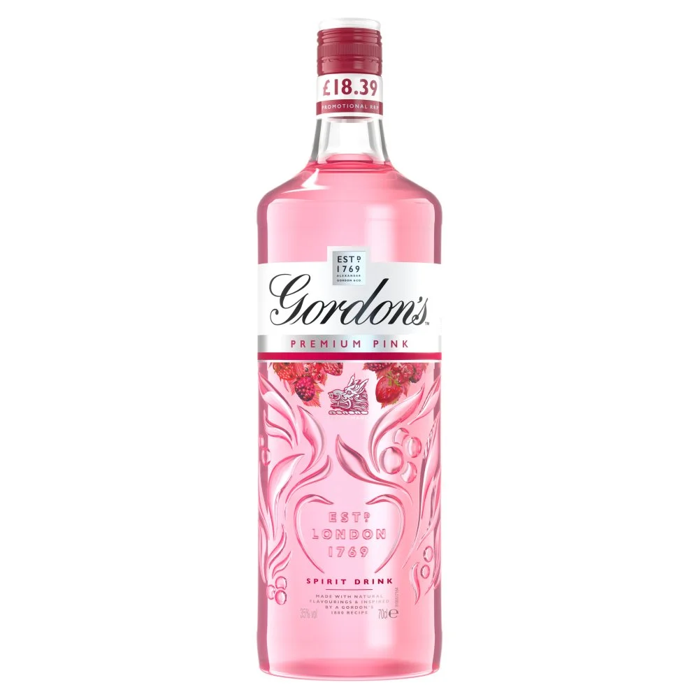 Gordons Premium Pink Gin PM £18.39