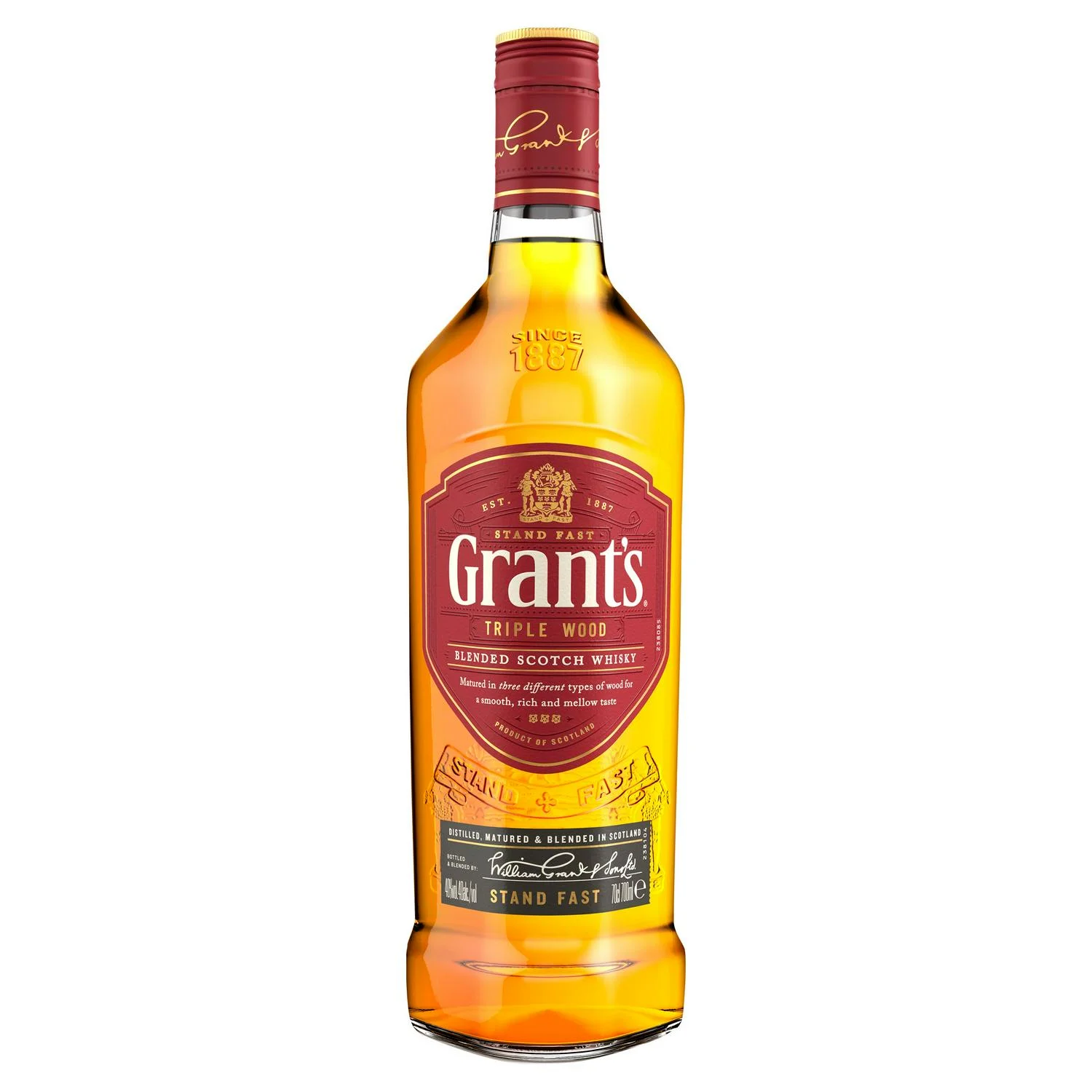 Grants triple wood whisky