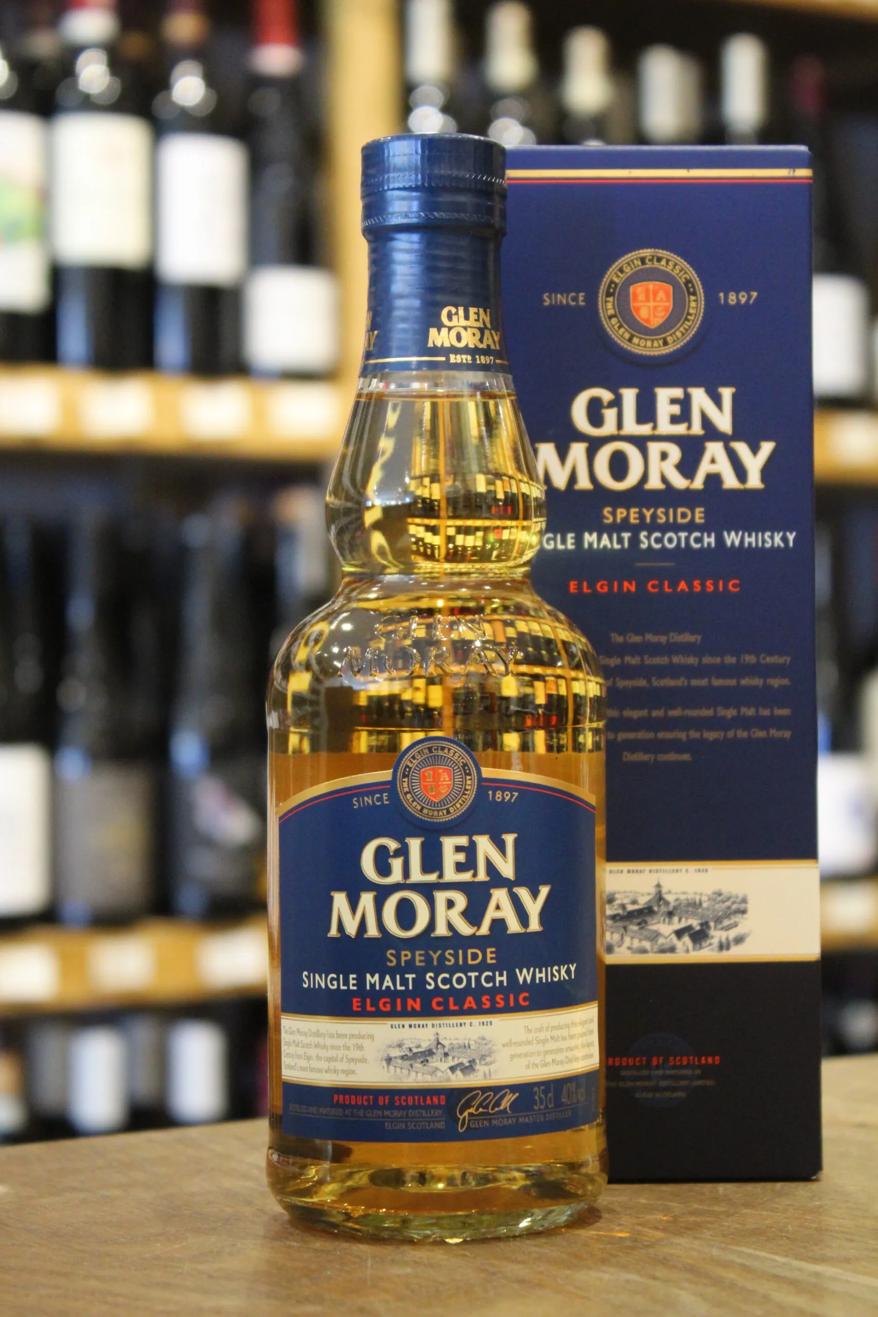 Glen moray single malt cask whisky