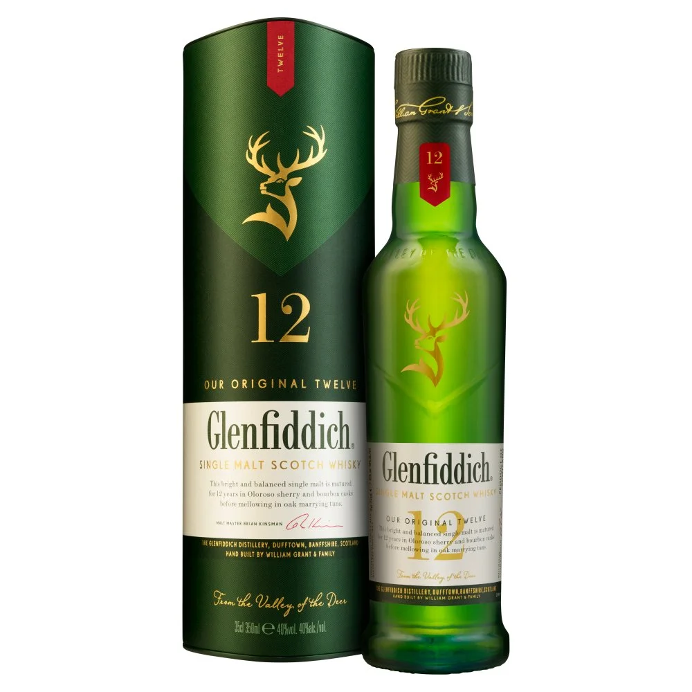 Glenfiddich 12 yo single malt whisky