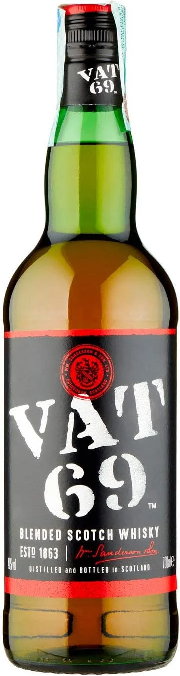 Vat 69 whisky