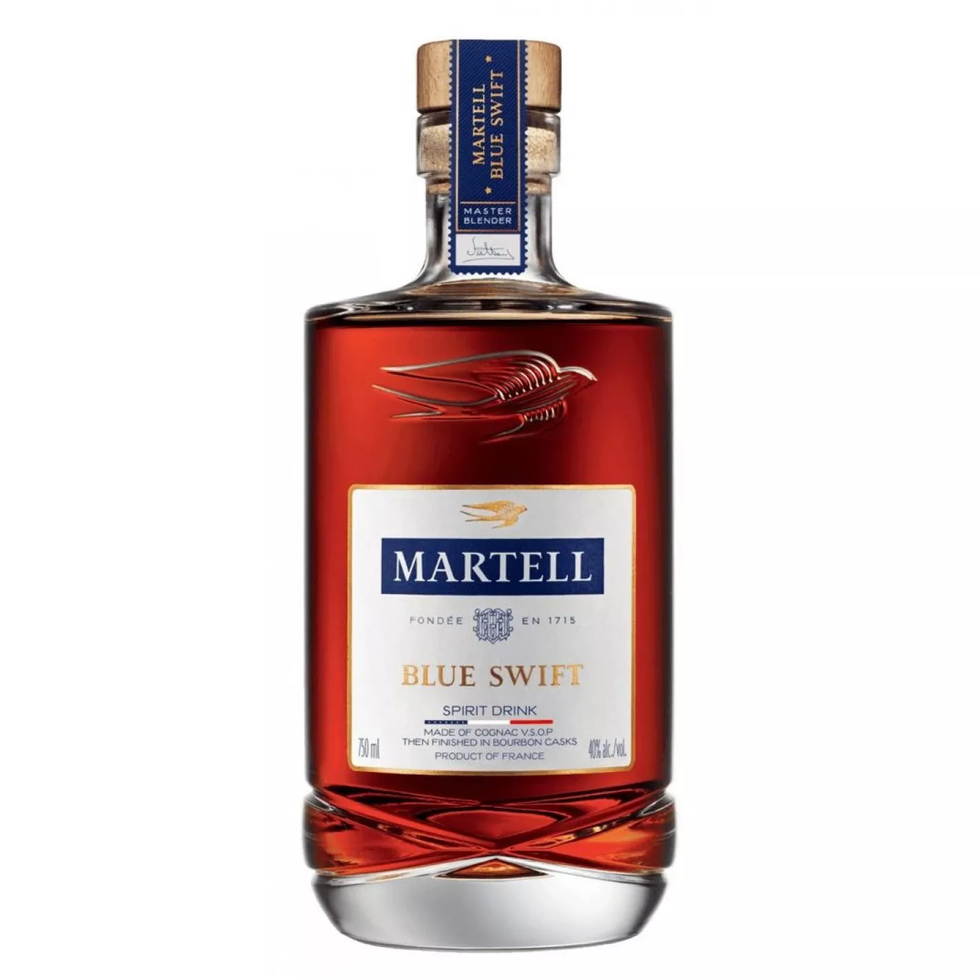Martell blue swift spirit drink