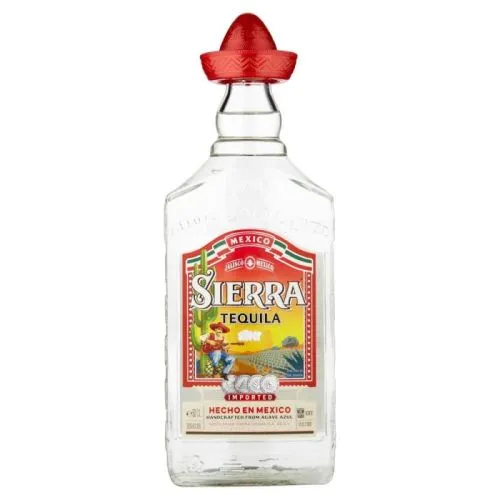 Sierra silver tequila