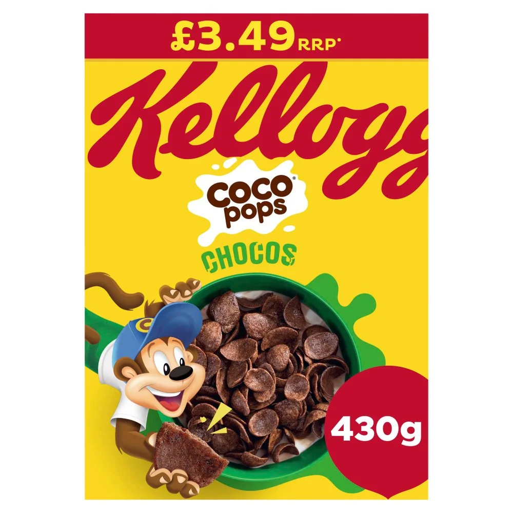 Kellogg's Coco Pops Breakfast Cereal PM £3.69