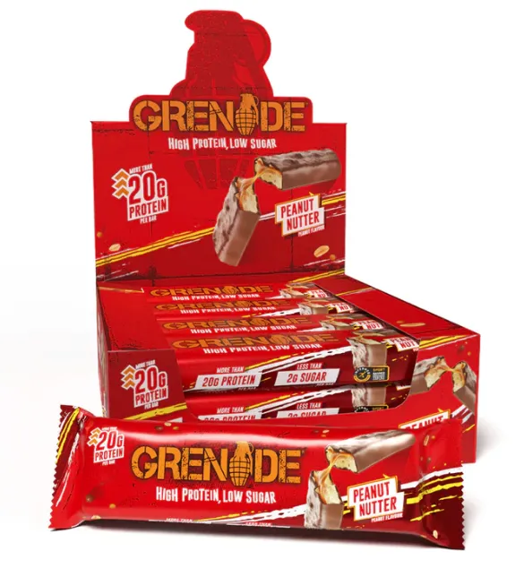 Grenade carb killa box peanut nutter