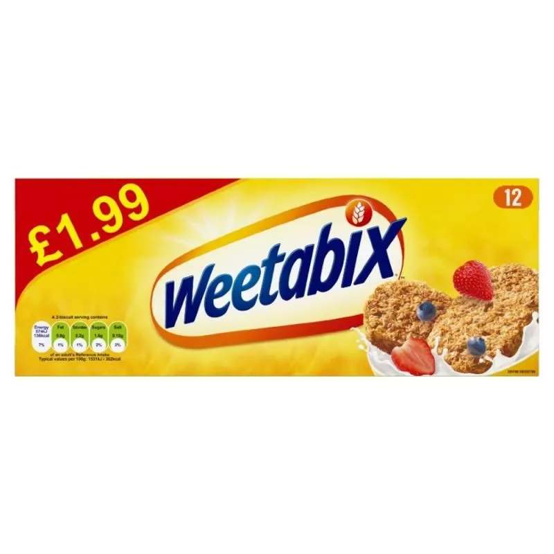 Weetabix biscuits pm£1.99