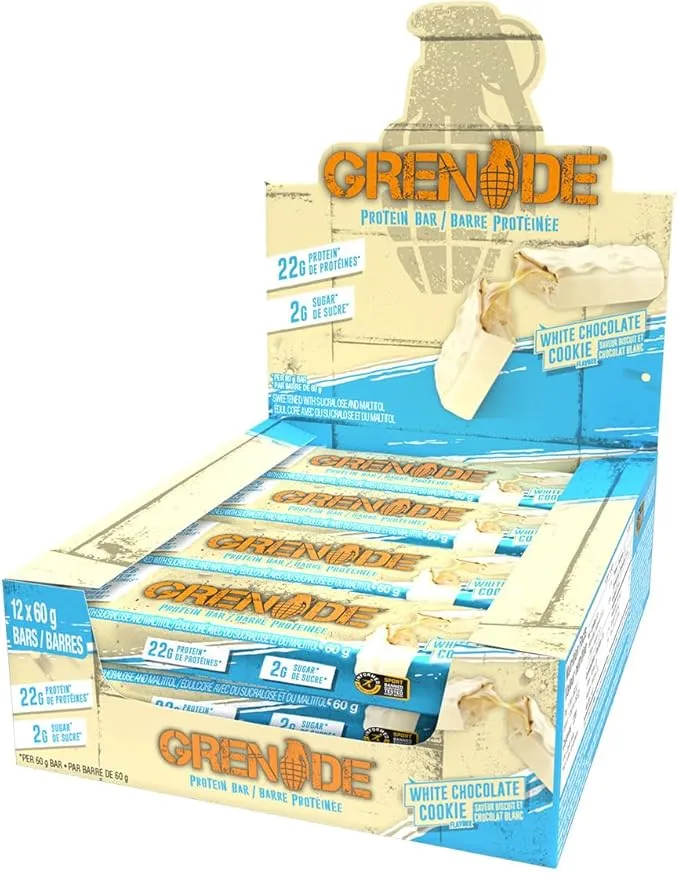 Grenade white chocolate cookie