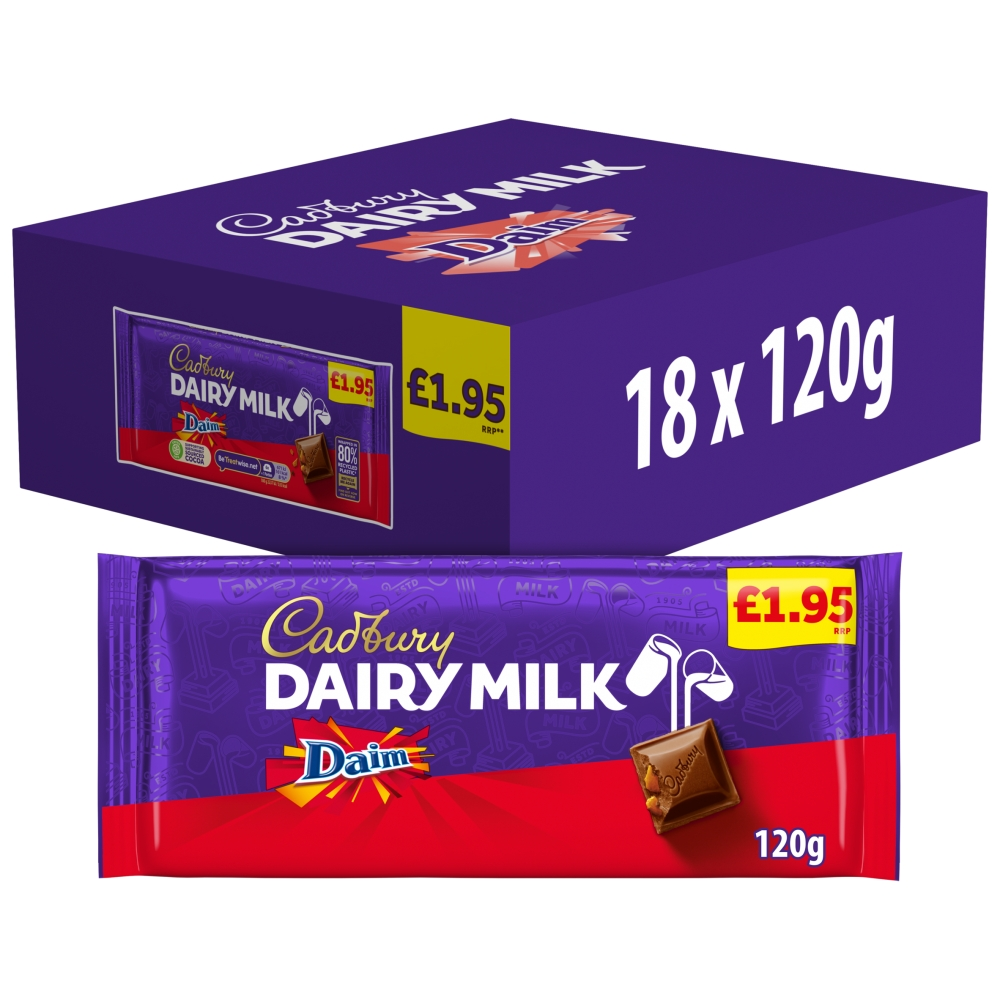Cadbury Dairy Milk Daim PM £1.95