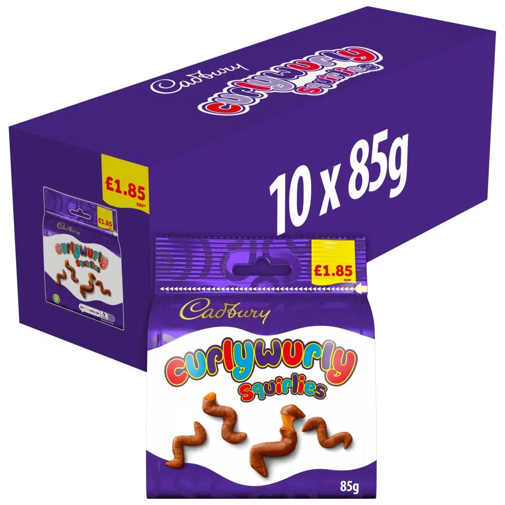 Cadbury Curly Wurly Squirlies Bag £1.85