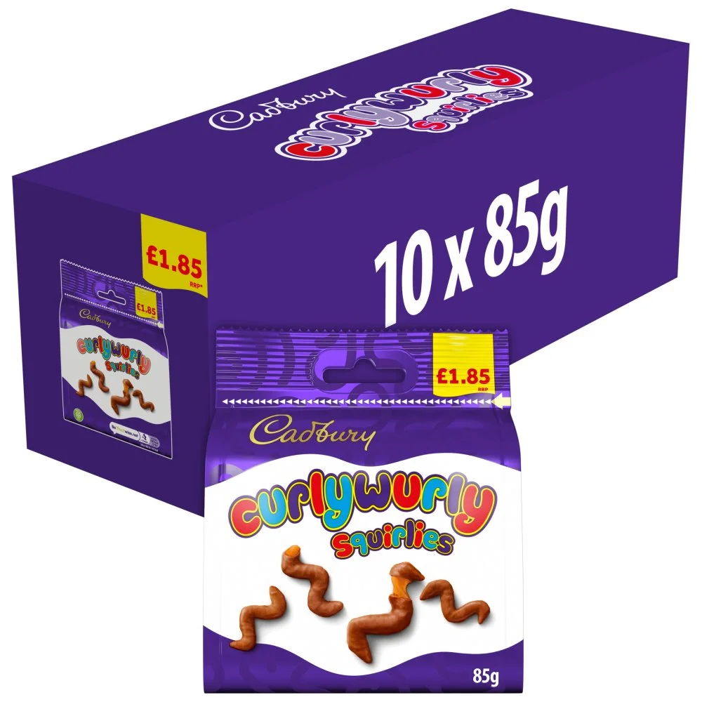 Cadbury curly wurly squirlies bag £1.85