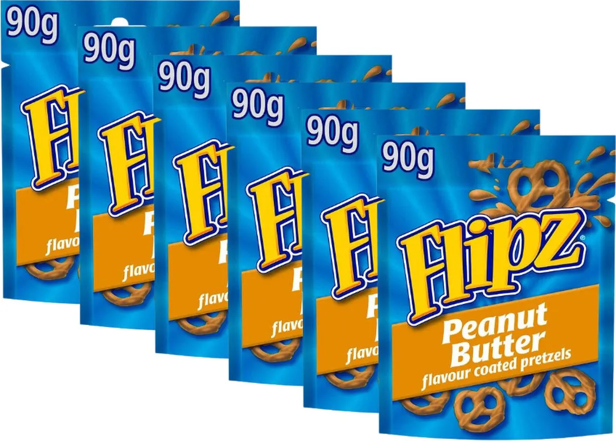 Flipz peanut butter pretzels