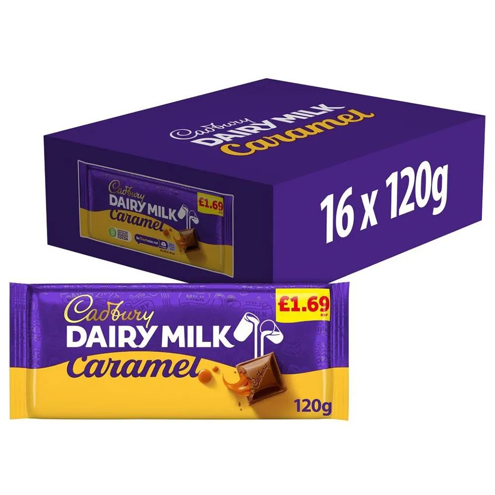 ***cadbury dairymilk caramel bar pm £1.69