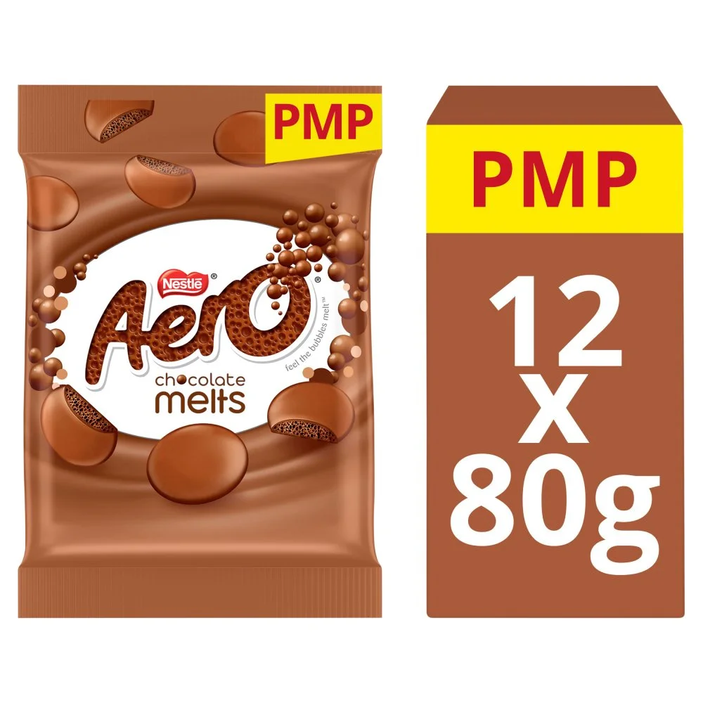 Aero melts milk choclate bag pmp£1.65