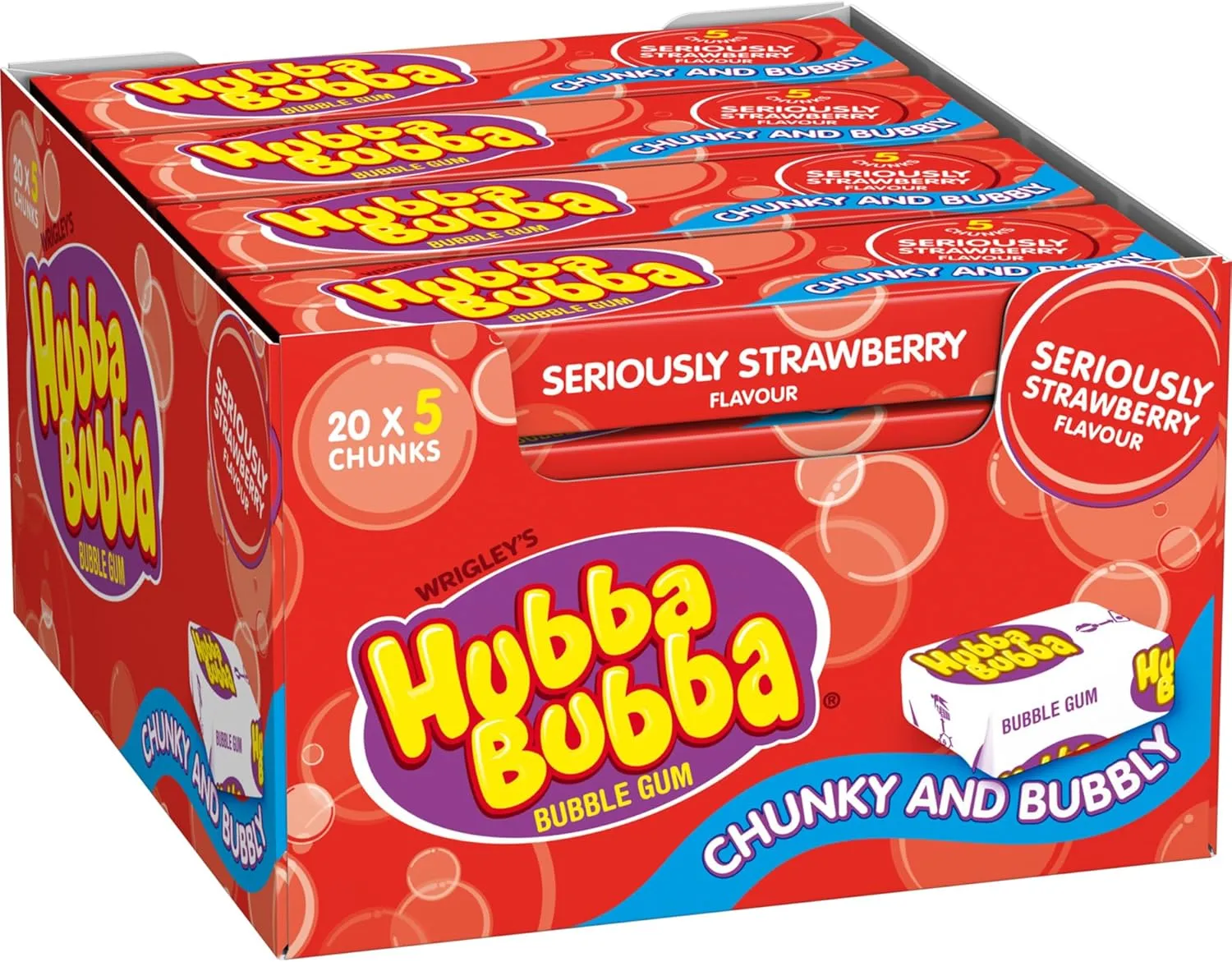Hubba Bubba Strawberry Tape