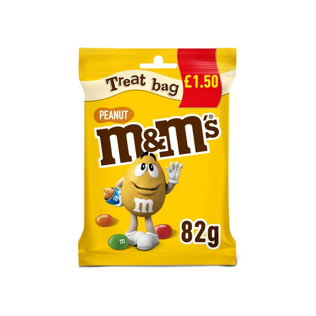 ***m&ms peanut treat bag pmp£1.50
