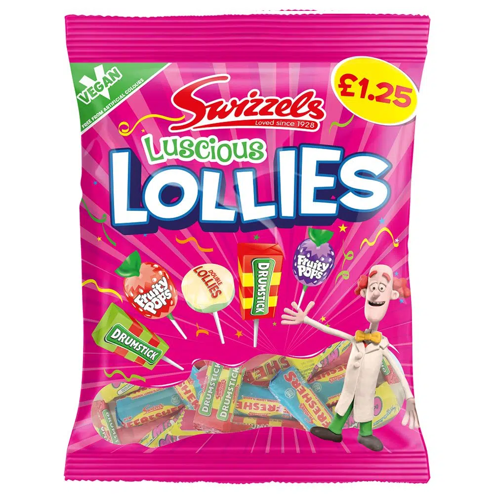 Swizzles Luscious Lollies PM £1.25