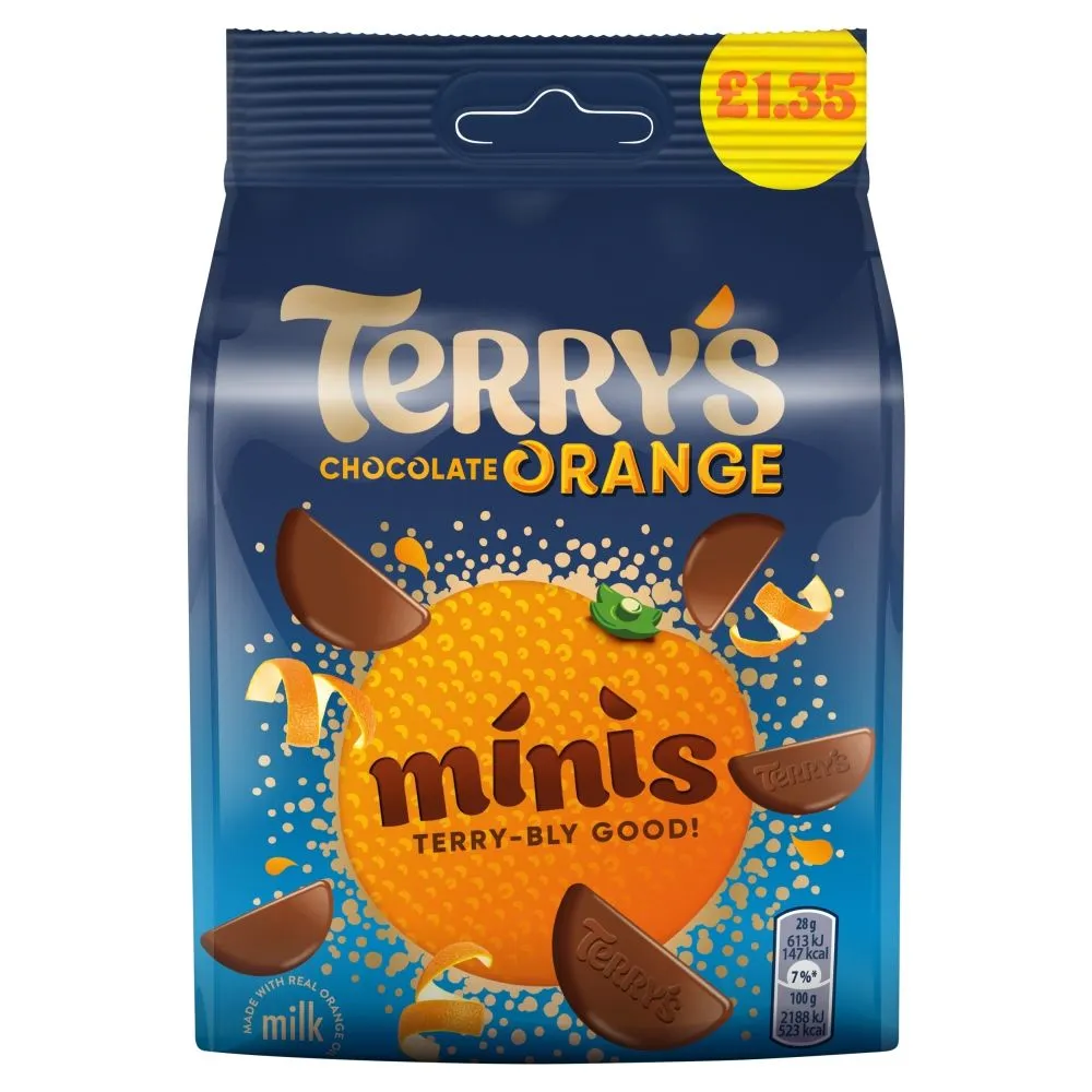 Terrys choc orange minis pmp£1.35