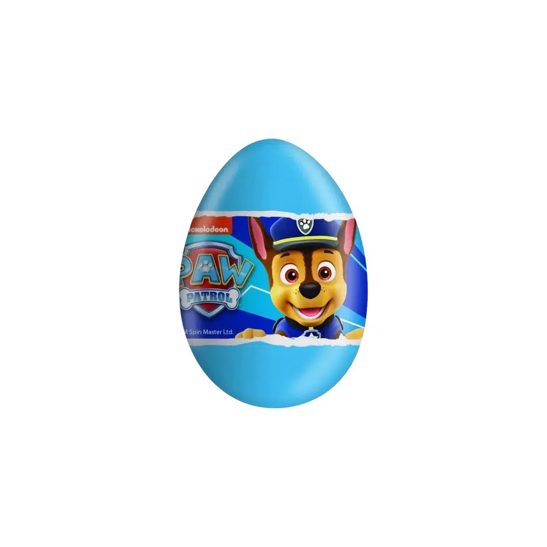 Zaini Paw Patrol Milk Chocolate Surprise Eggs