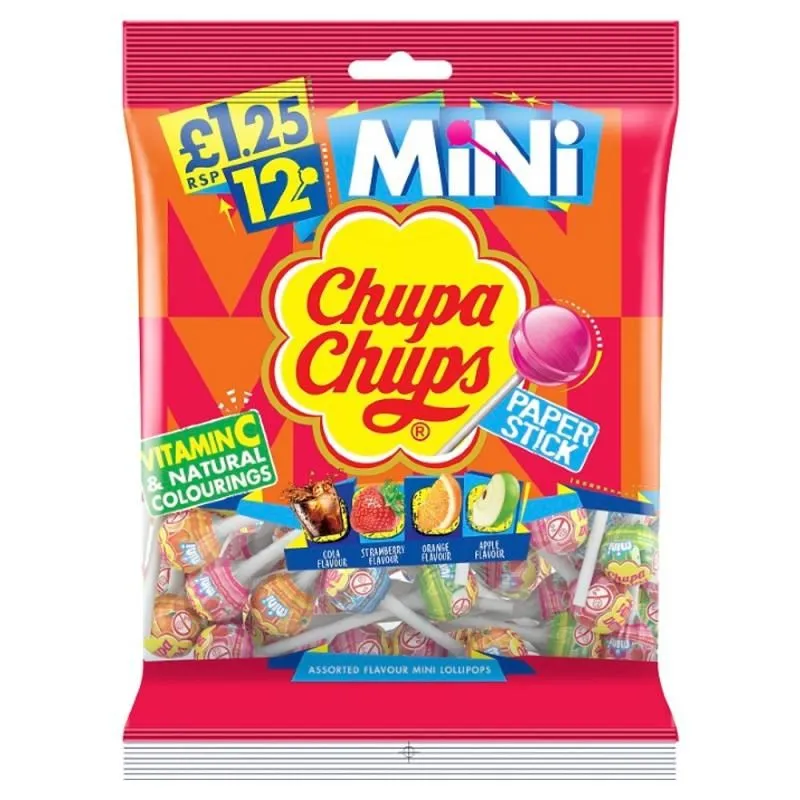 Chupa minis pm£1.25 12's