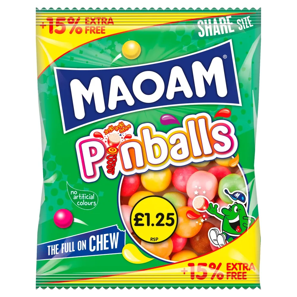 Haribo Maoam Pinballs Bags PM £1.25