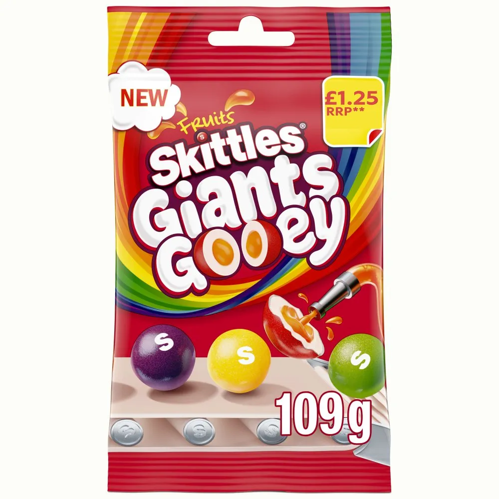 ***skittles gooey bag £1.25