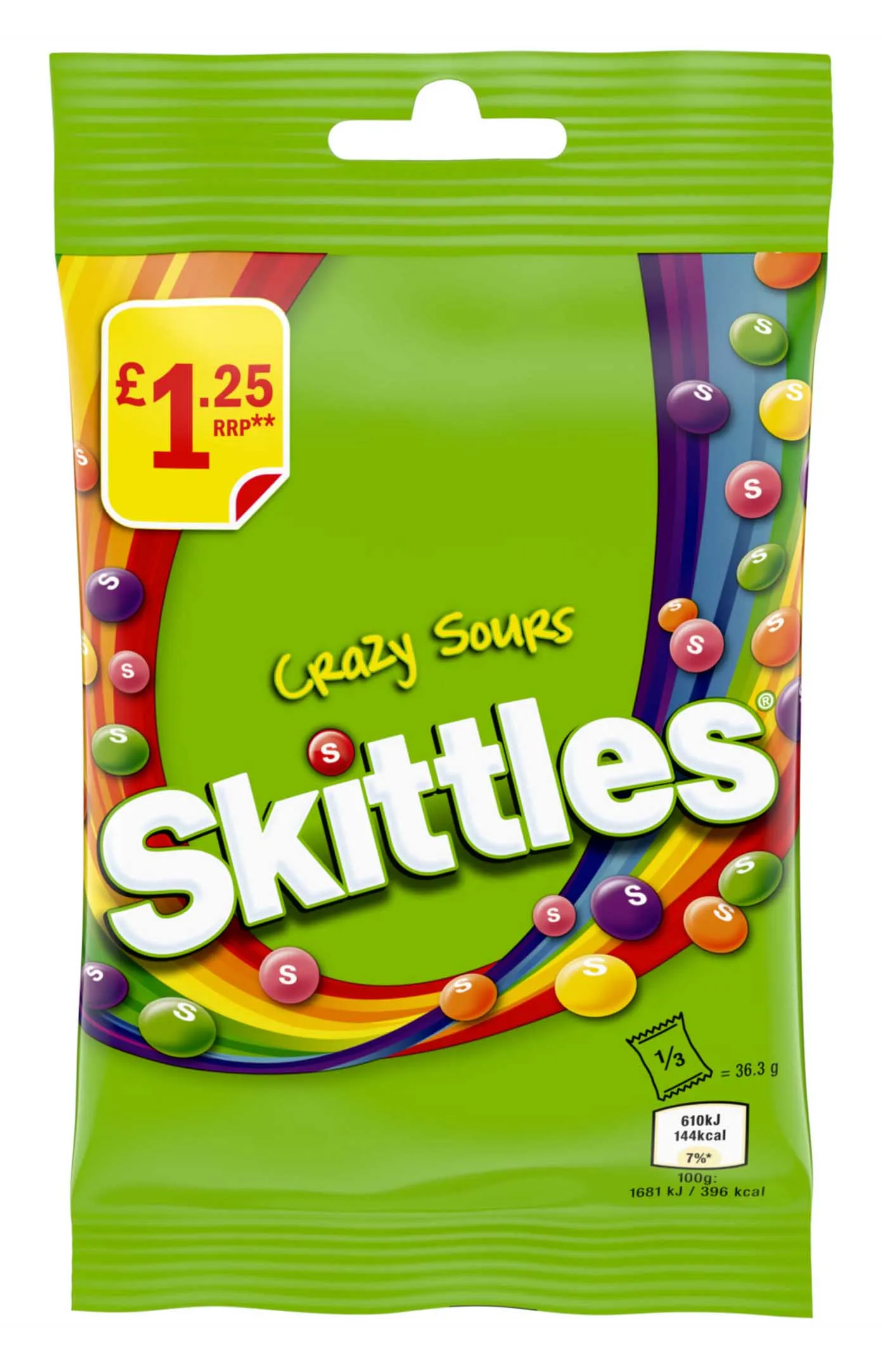 Skittles Sours £1.25 PM