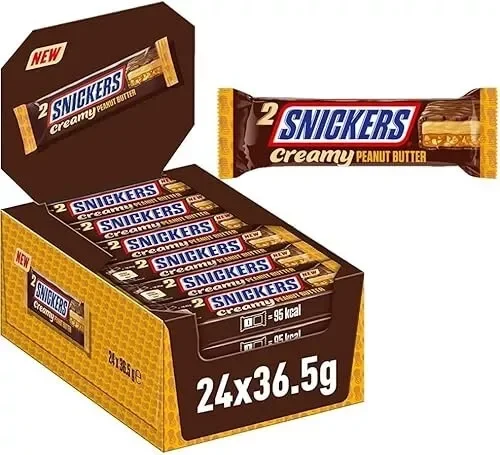 Snickers creamy peanut butter