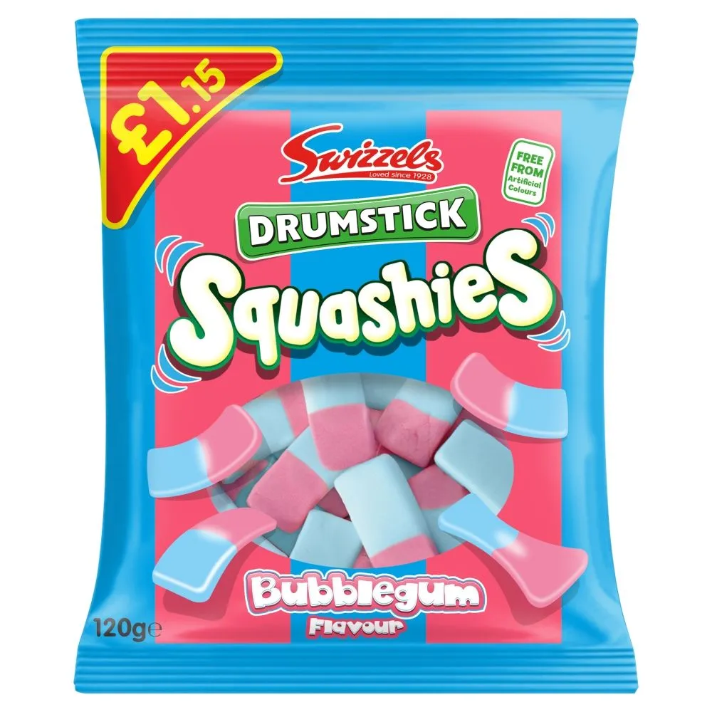 Swizzels Squashies Bubbleg PM £1.15