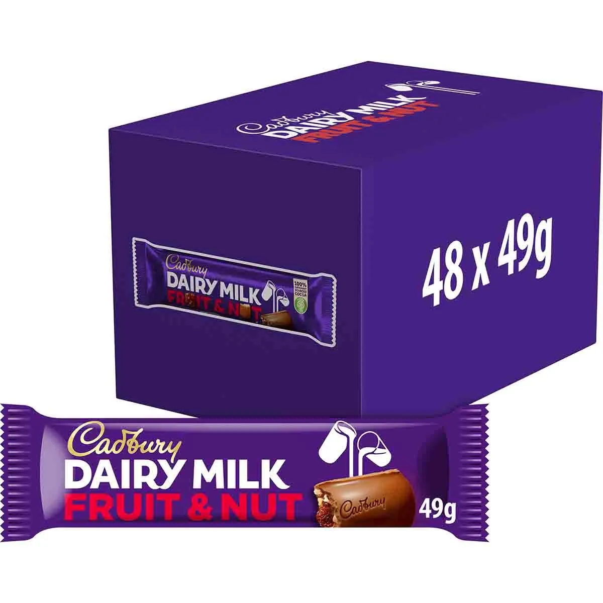 Cadbury dairy milk fruit&nut