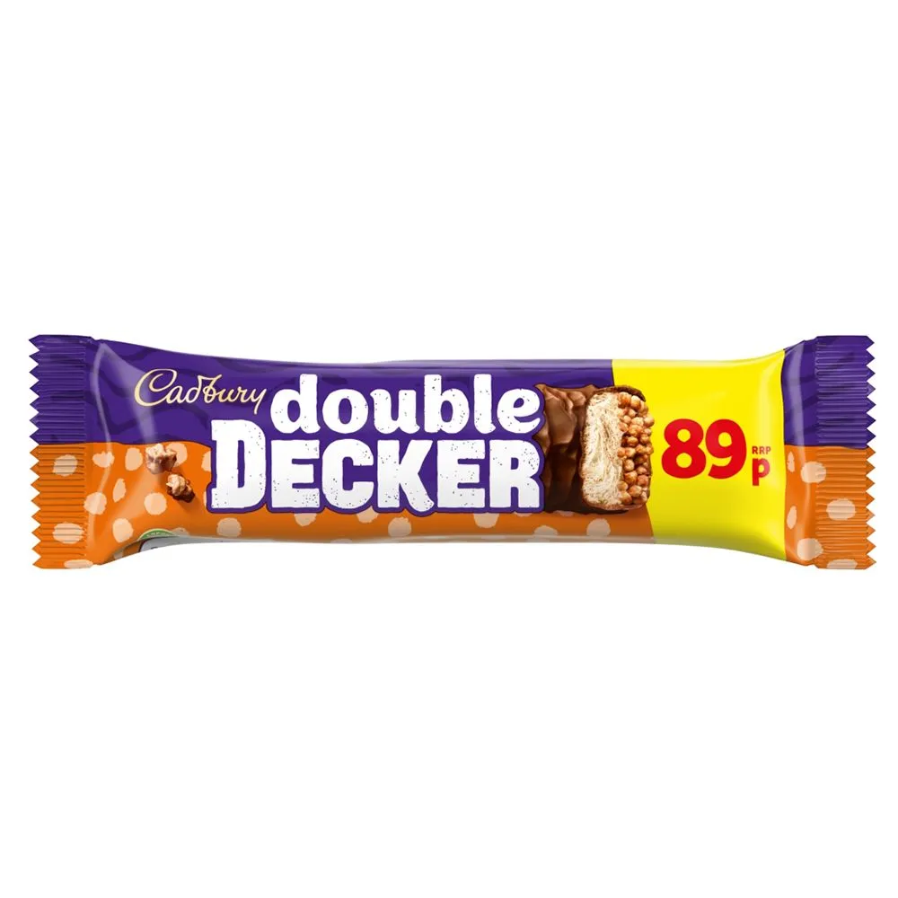 ***cadbury double decker pmp£0.89