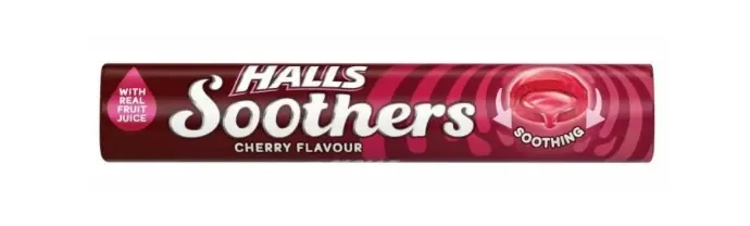 Halls Soothers Cherry