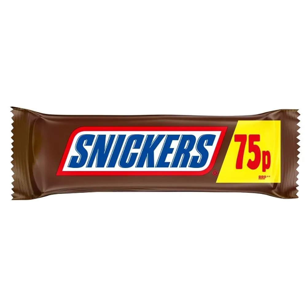 Snickers Standard Bar PM £0.75