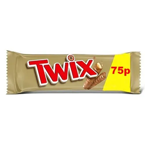 Twix twin bar pmp£0.75