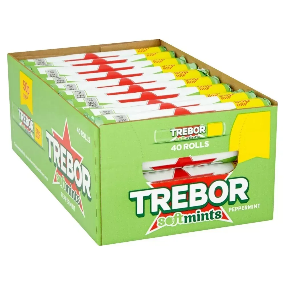 Trebor peppermint softmints