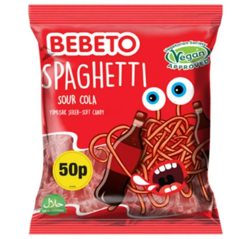 Bebeto sour cola spaghetti pmp£0.50