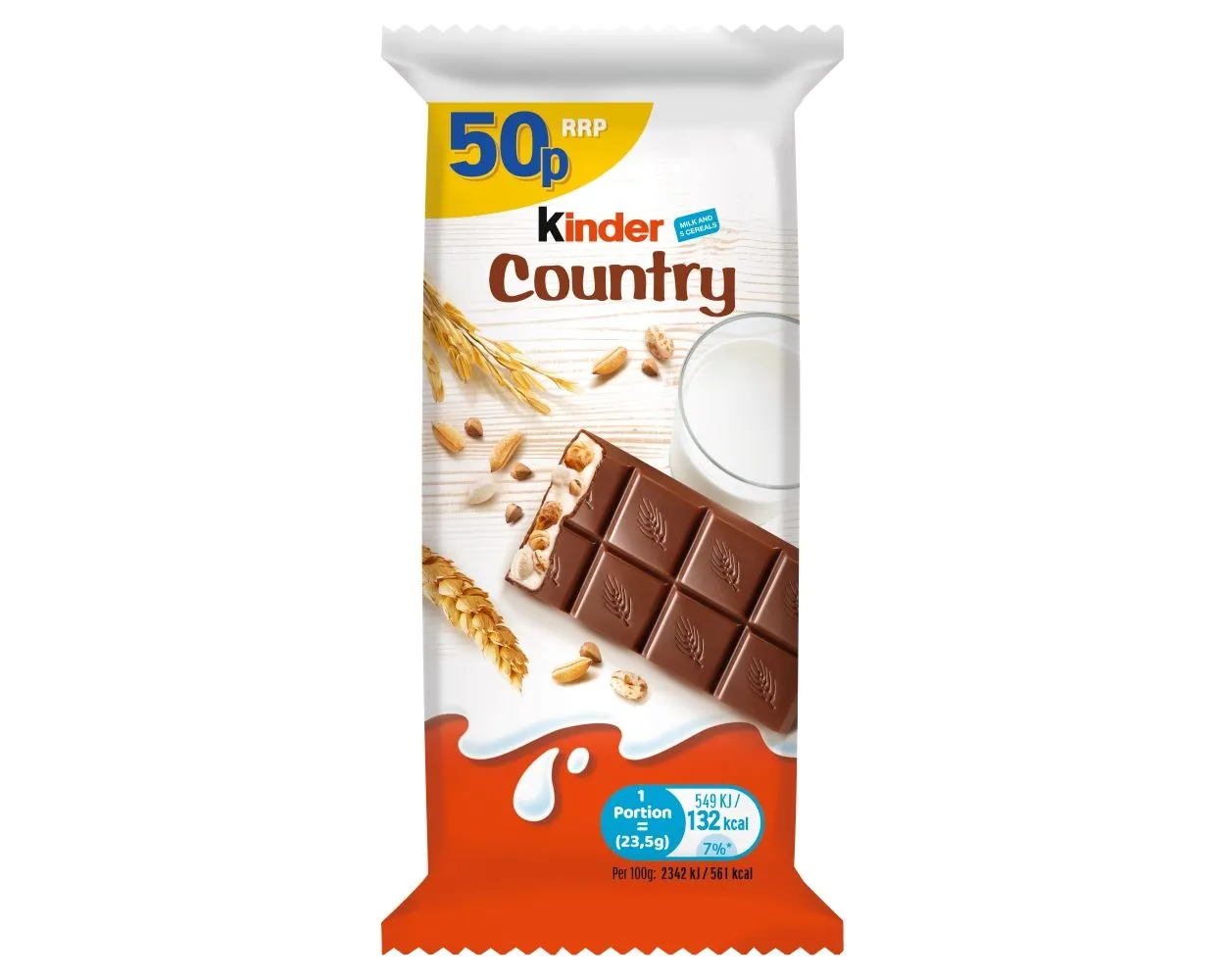 Kinder Country PM £0.50