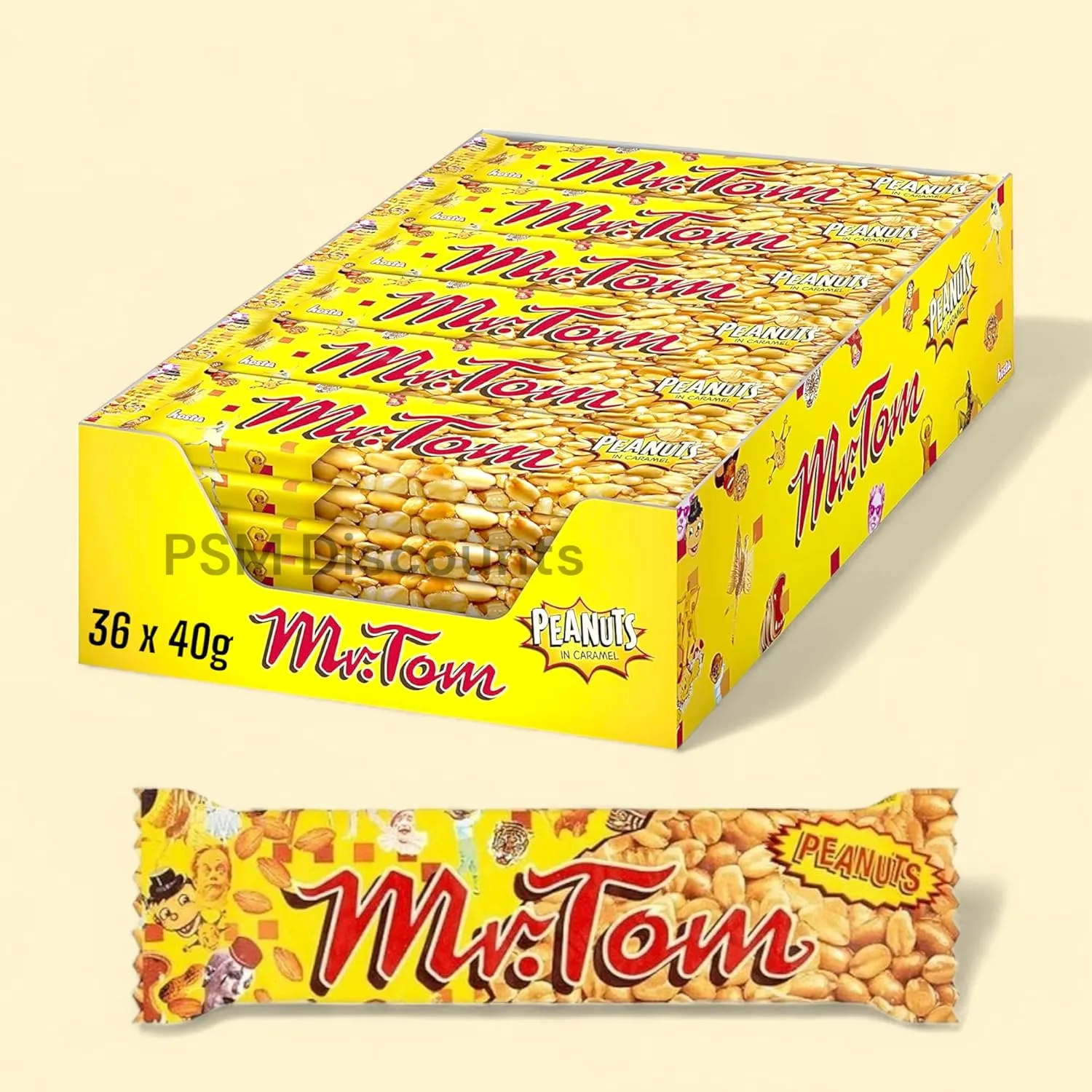 Mr tom peanut bar