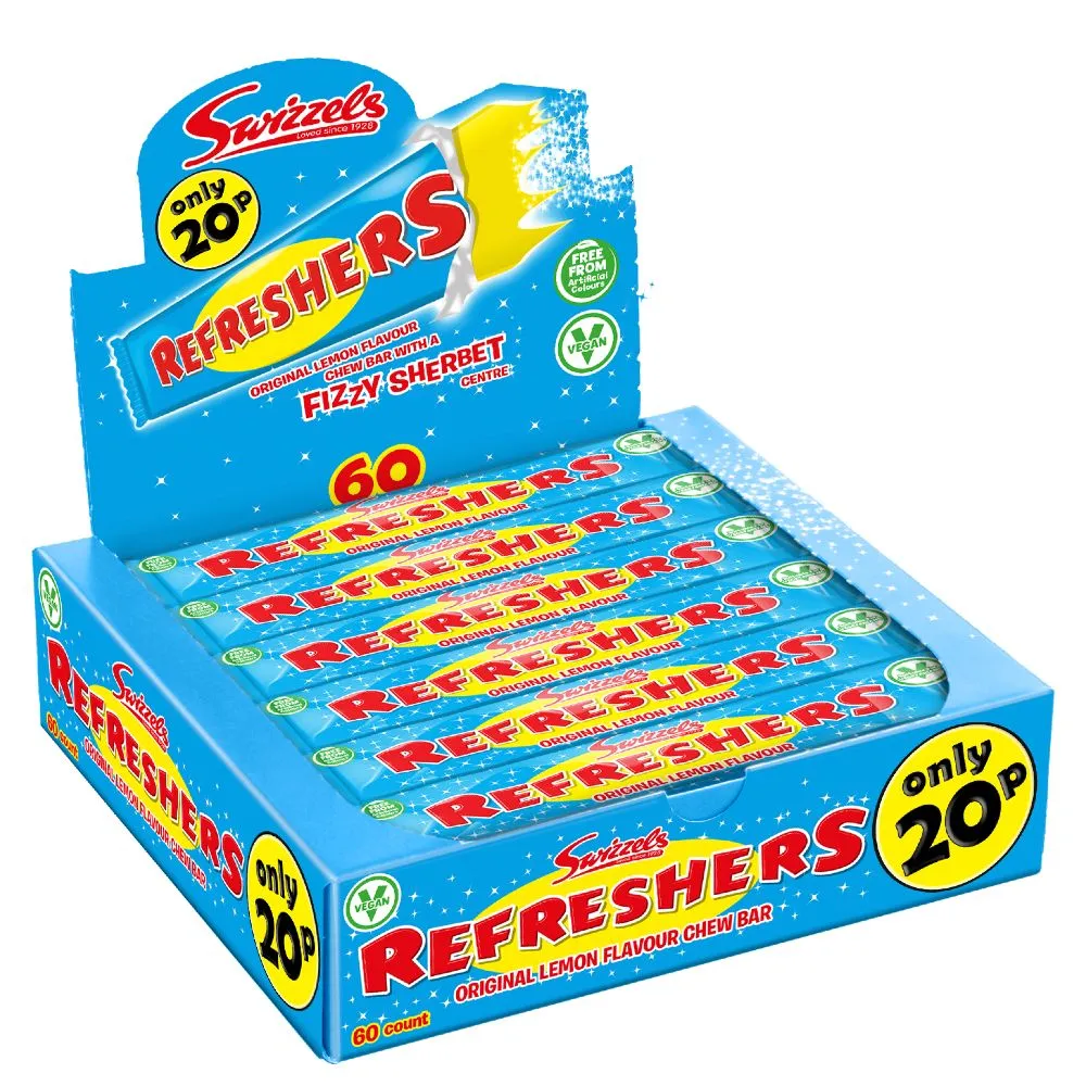 Swizzels Refreshers Lemon Chew Bar