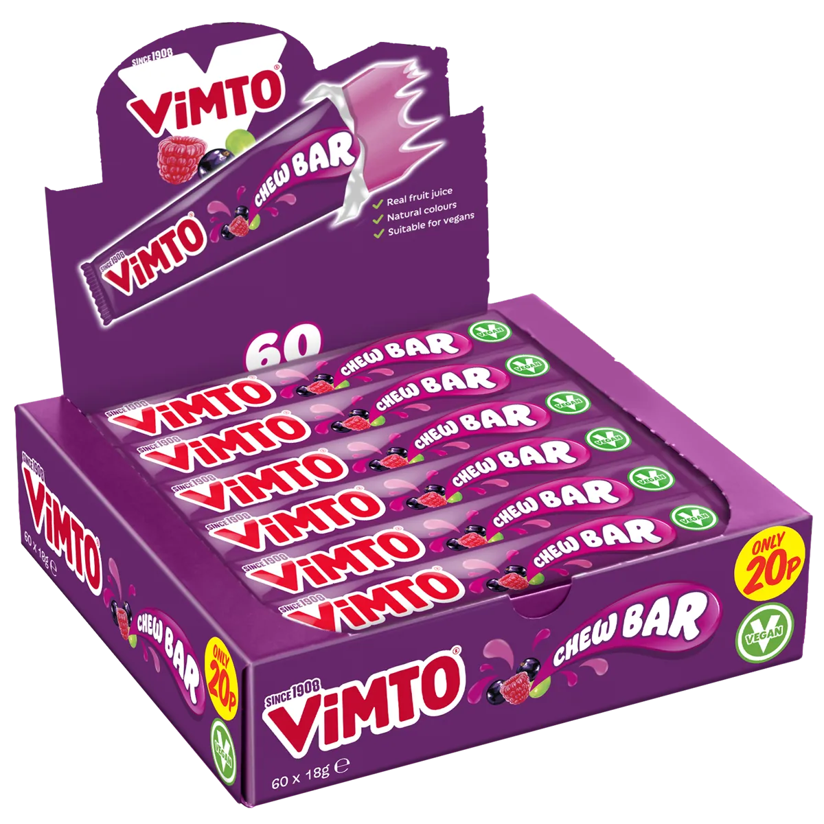 Vimto original chew bar pmp£0.20