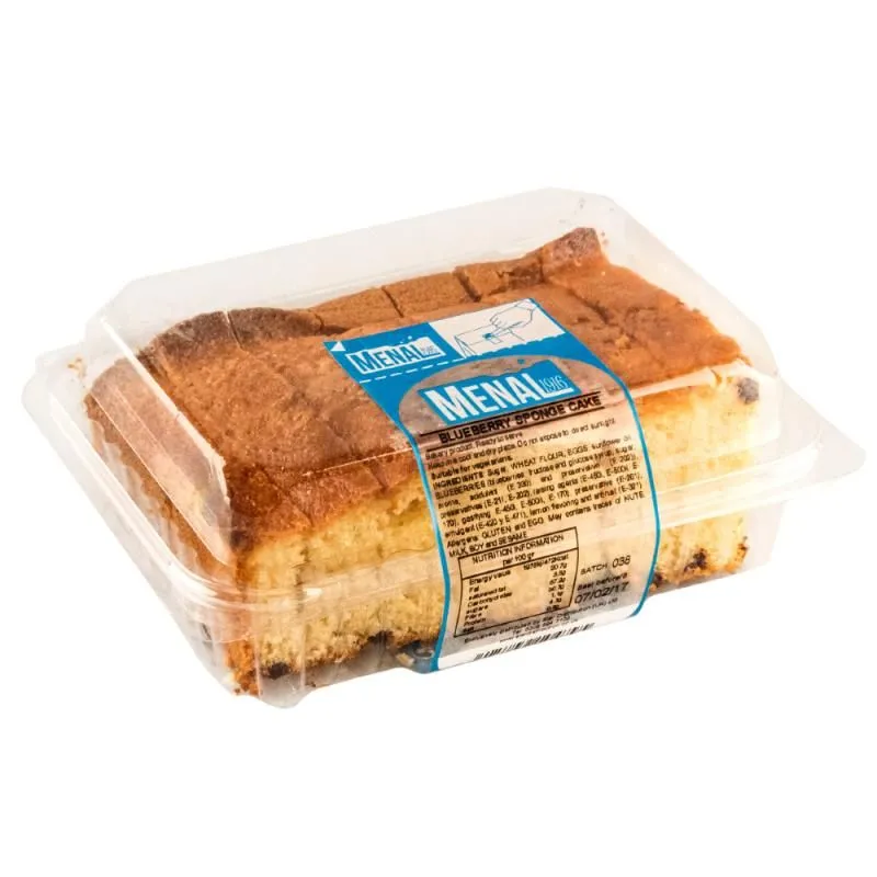 Menal blueberry sponge