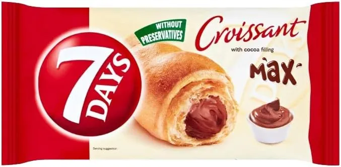 7 days max cacao croissant
