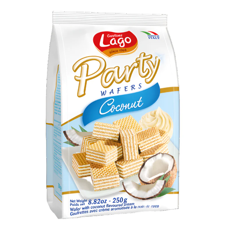 Lago Party Wafer Coconut